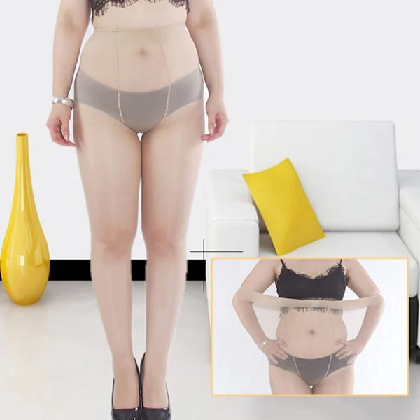 Plus Size Dame Strømpebukser Over Størrelse Strømpebukser Passer For 100KG L