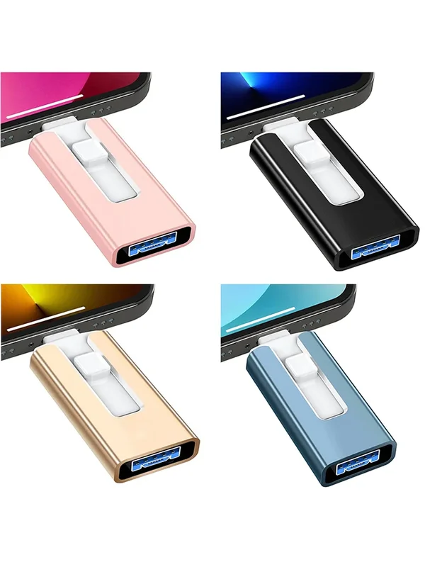 AliExpress - 4-in-1 OTG Micro USB 3.0 Flash Drive Dual-Purpose Android TYPE-C Pen Drive Mobile Micro USB Memory Stick Drive kostenlos für iPhone