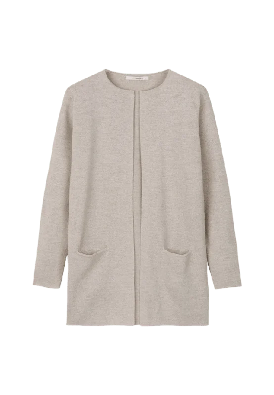 Sibin Linnebjerg Cardigan Vera Tröjor Dam Beige S