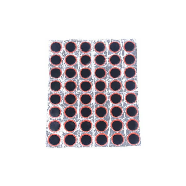 48 stk Heavy Duty Gummi Dekk Reparasjon 25mm Urgent Dekk Patch Universal Dekk Patch Rund Motorsykkel Dekk Reparasjon for Sykkel Motorsykkel Sykkel 