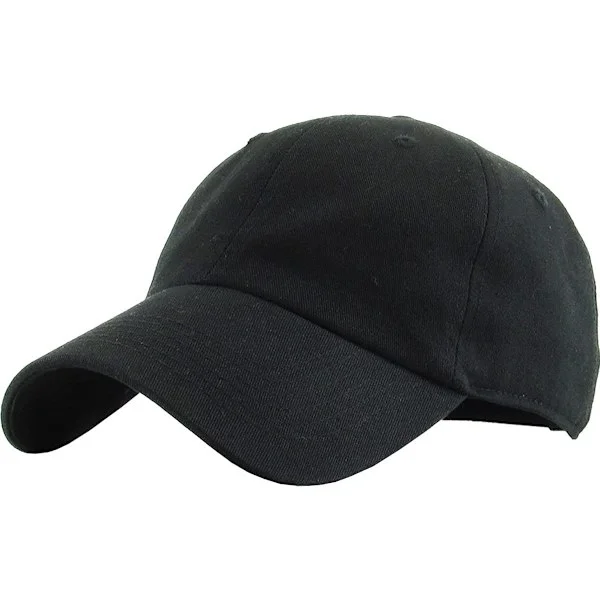 Lågprofilerad bomulls keps herr damer baseball keps pappa hatt Adjus