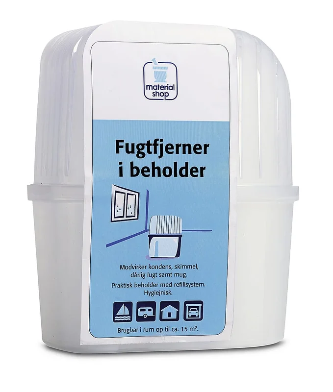 Matas Material Fugtfjerner i beholder 450 g, Tøj & Bolig, Husholdning, Fugt