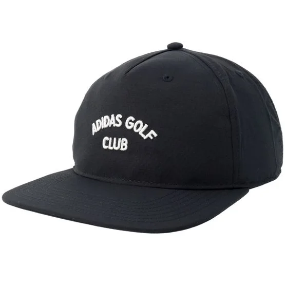 Adidas - Musta snapback Lippis - Crinkled Nylon Black Strapback @ Hatstore