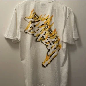Stussy burning stock tee