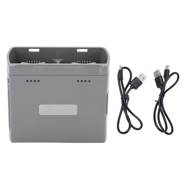 Two-way Battery Charging Hub Smart Drone Battery Bidirectional Charger for DJI MINI 2 for MINI SE (Gray)
