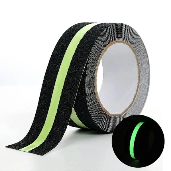Skridsikker tape Skridsikker tape med selvlysende effekt