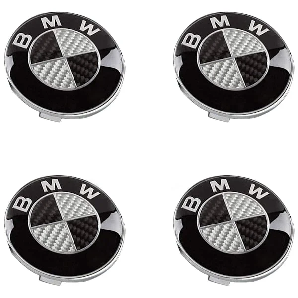 B03- 68MM 4-pack Centrumkåpor BMW