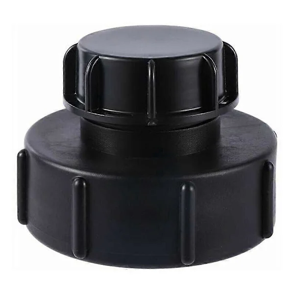 IBC Adapter S100x8 Reduktion S60x6 Grovgänga med Lock Tankadapter för IBC Behållare Adapter Kran Slang Vattning för R-fatventil