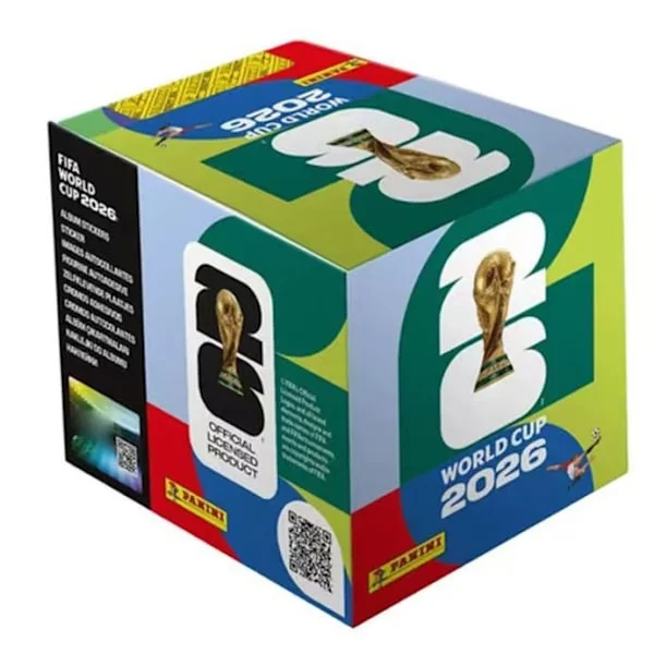 FIFA World Cup 2026 Official Sticker Collection Panini Licensed Football Sticker Album Card Packs - Style D (50 Packs) D