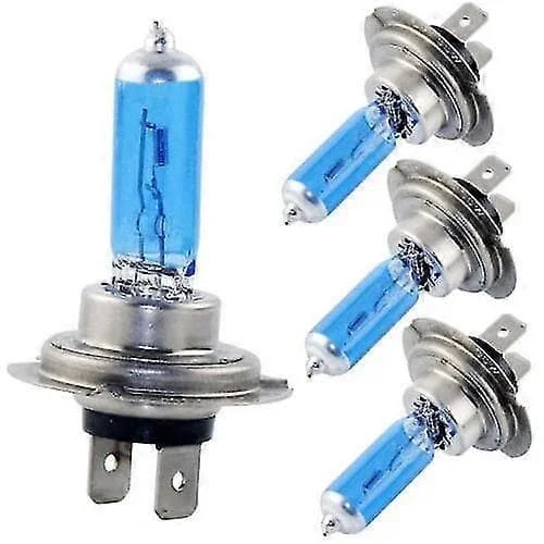 10x H7 100w 8500k Xenon White Headlight Bulbs with HID Effect 12v Car Lamps