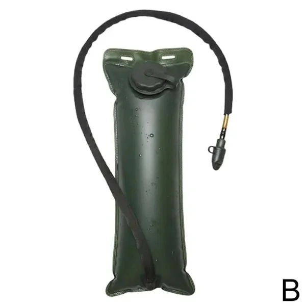 Tre liters vattenpåse TPU Liner Pipe Utomhus dricka Campingtillbehör 3L Hälsosam mjuk kolv Taktisk utrustning