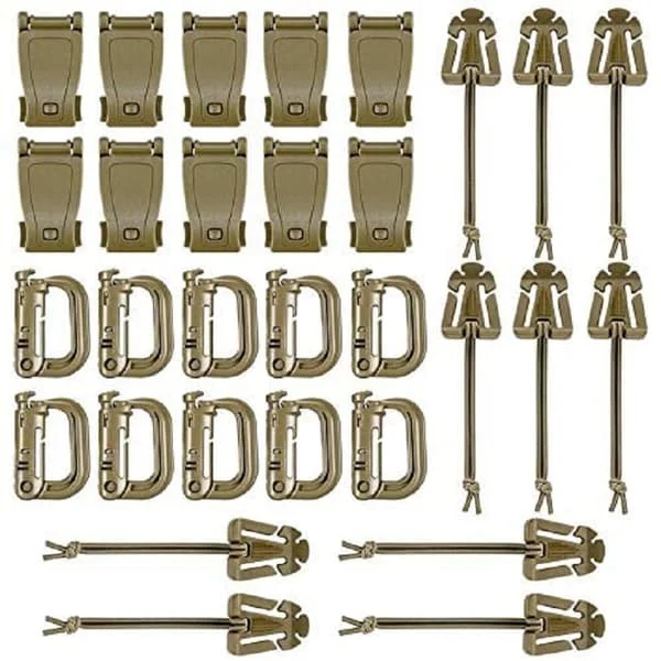 Taktisk utstyr klips Molle webbing fester for taktisk ryggsekk