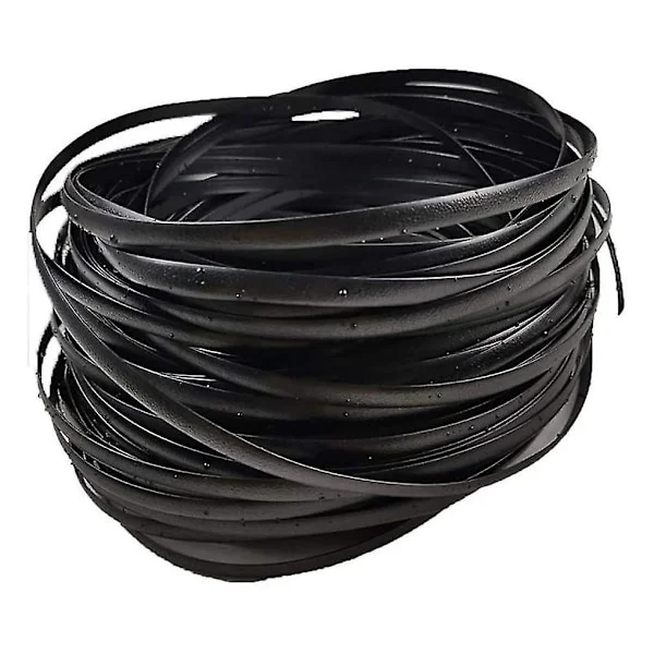 Flettet rattan, plastflet reparationsmateriale til havemøbler sort bord terrasse møbler opbevaring Ba [dB}
