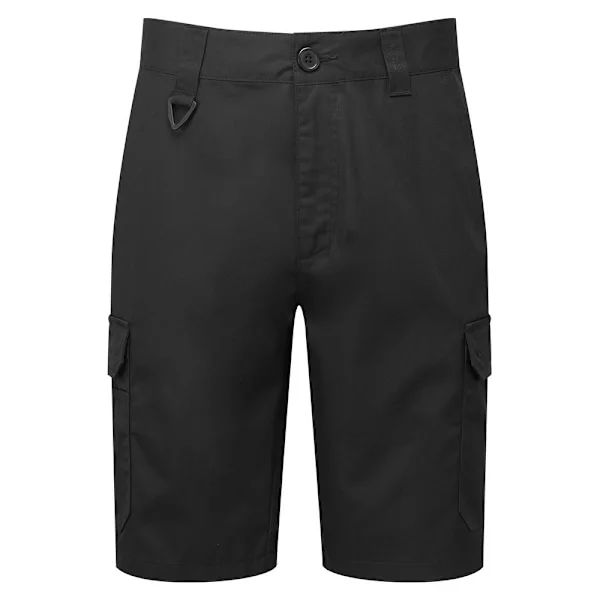 Premier Herr Arbets Cargo Shorts L Svart