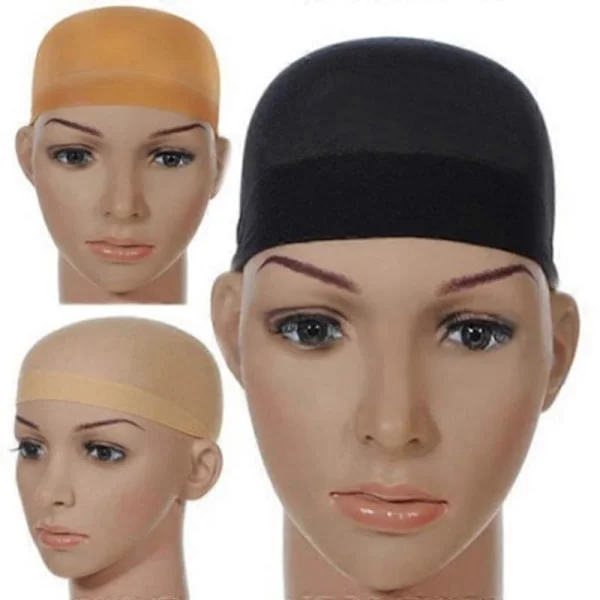 Deluxe Parykkhette Hårnett kompatibelt med Weave 2 Stykker/Pakke Hår Parykknett Mesh Parykkhette kompatibelt med Å Lage Parykker Fri Størrelse.pa