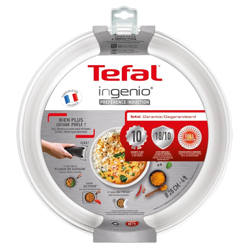 Tefal Preference stekpanna 28 cm, rostfritt stål | Matlagning > Kokkärl & Stekpannor > Stekpannor | Bagaren och Kocken