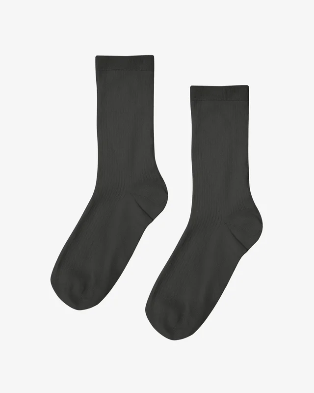 Women Classic Organic Sock - Lava Grey