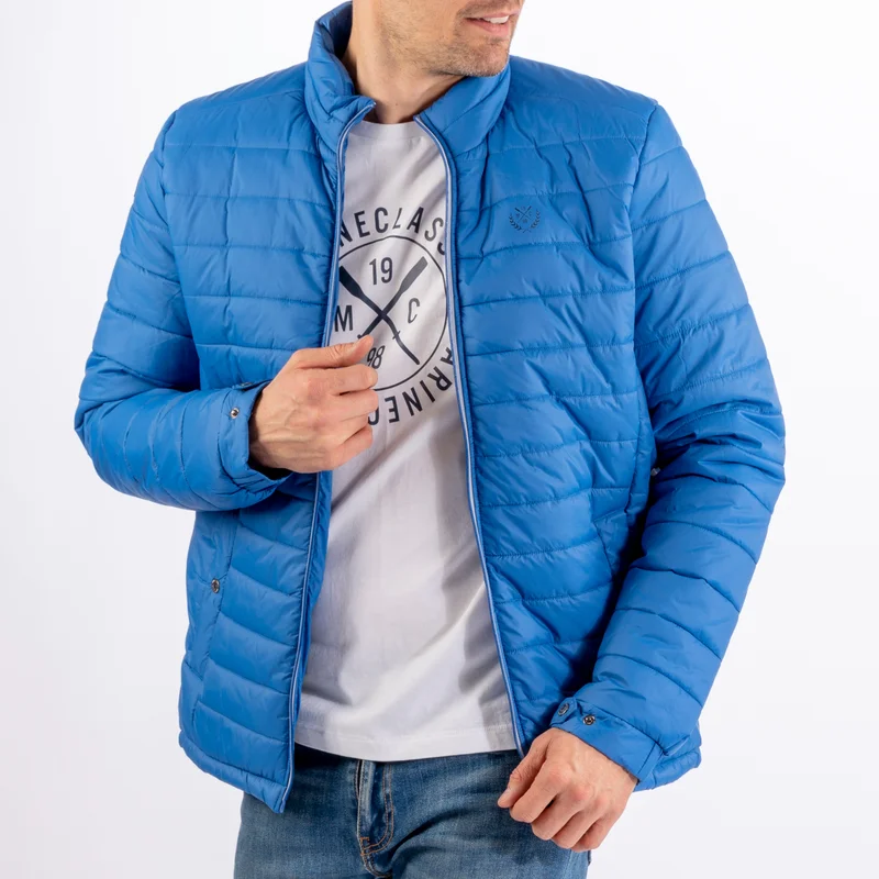 Chaqueta ligera / chaqueta ligera acolchada Marine Classics Bay Light Weight Jacket Strong Blue, hombre, Medium