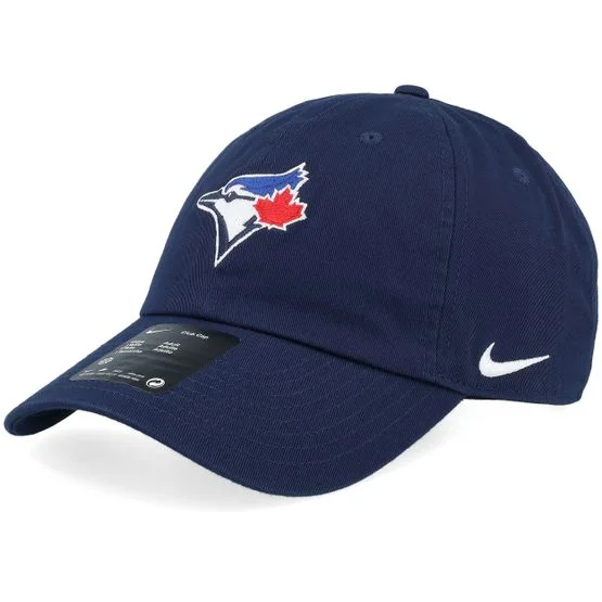 Nike MLB - MLB Blau Unconstructed Cap - Toronto Blue Jays Club Navy Dad Cap @ Hatstore
