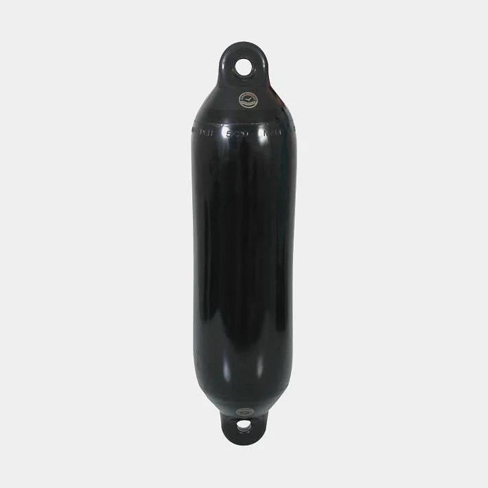 Fender / stootwil Dan-Fender / stootwil Heavy Duty 1035, 94 cm, Ø25 cm, zwart met zwarte top