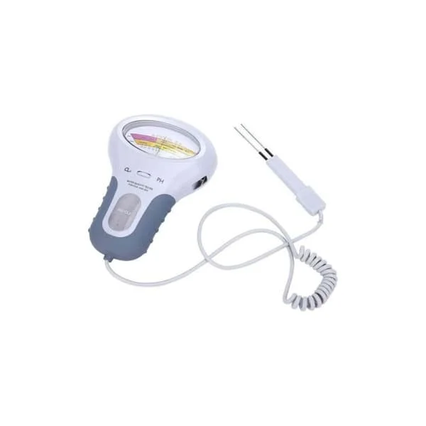 Klor- og pH-tester CL2 med sonde, vandkvalitetsanalysator til swimmingpools, genopfyldningstilbehør til spa-tester, pool-pH-tester, elektronisk pool
