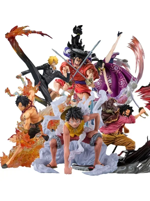 AliExpress - 4 Empereurs ONE PIECE Figure Mystère La Meilleure Boîte Surprise