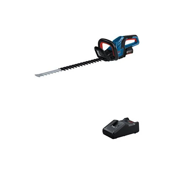 BOSCH PROFESSIONAL sladdlös häcksax - GHE 18V-60 - 18V - 20mm - GBA 4.0Ah batteri + laddare
