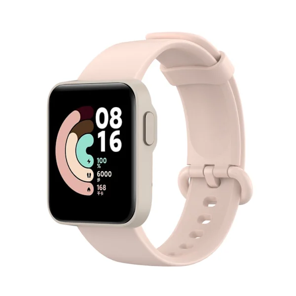 Vaaleanpunainen, sopii Red Rice Watch Mi Watch Lite Watch Silic -kelloon