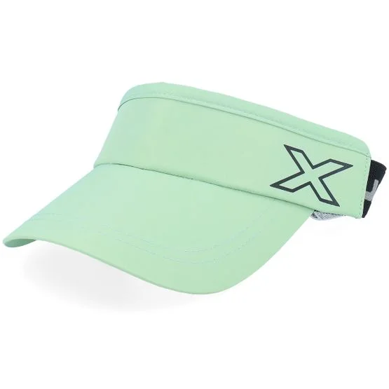 2XU - Grønn visor Caps - Performance Digital Mint/Black Visor @ Hatstore