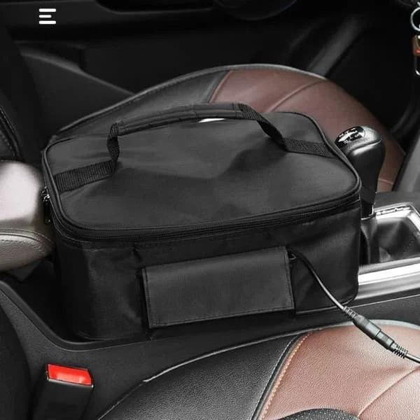 Auton mikroaaltouuni - DRFEIFY - Miniuuni 12V - 90W - Nopea lämmitys - Moderni muotoilu