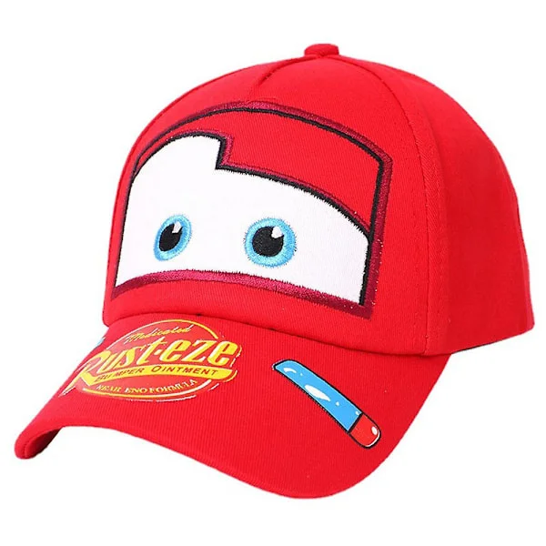 Barn Gutter Jenter Biler Lynet McQueen Baseball Caps Sommer Solskjerm Justerbar Caps