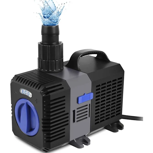 Super Eco pond pump, filter pump, low consumption, koi pond water pump, stream pump 3000L/T