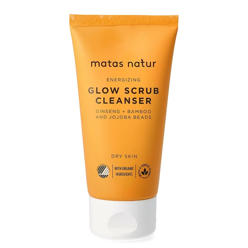 Matas Natur Energizing Glow Scrub Cleanser 80 ml, Hudpleje, Renseprodukter, Scrub