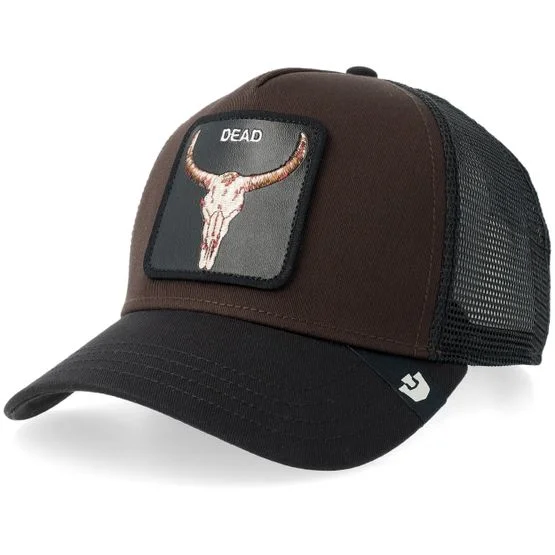 Goorin - Brun trucker Caps - Dead Skull Ground/Void Trucker @ Hatstore