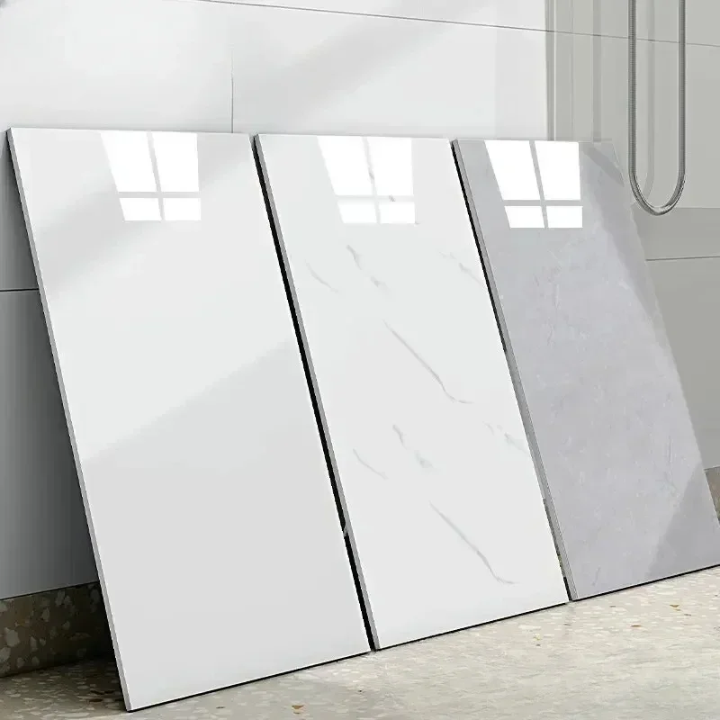 AliExpress - Autocollant mural Imitation carreaux de céramique, papier peint auto-adhésif en marbre pour salle de bains, papier peint mural de fond 