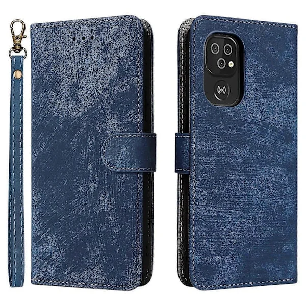 Lommeboktelefondeksel for Doro 8100 8200 PU-skinn flip-deksel stativ