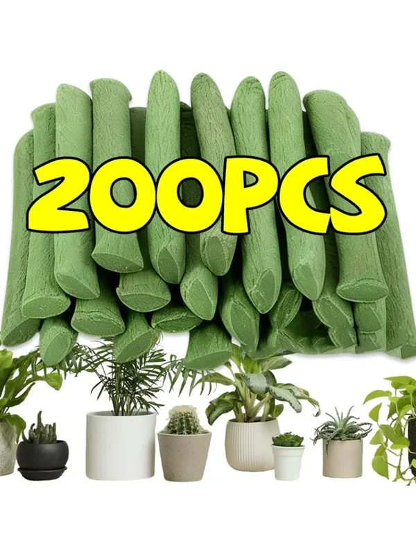 AliExpress - 18/200x Pflanzennährstoff-Sticks für Gesundes Wachstum Stickstoff Phosphor Kalium Pflanzen-Gemüse-Blumen Mehrnährstoffdünger-Sticks