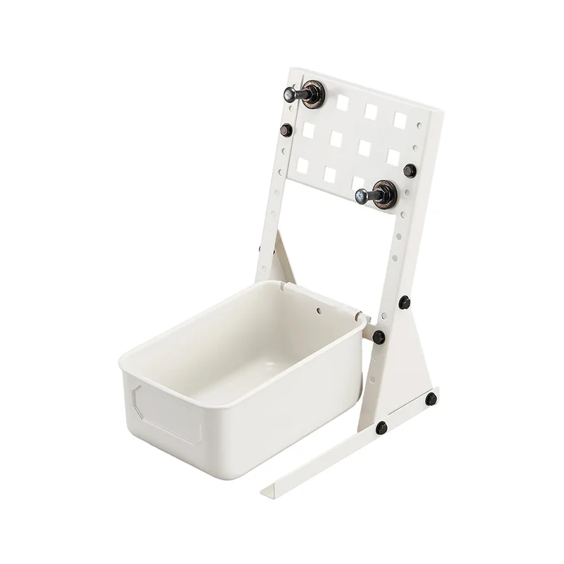 TOYO Steel Company HBS130 Hand Bin Stand White