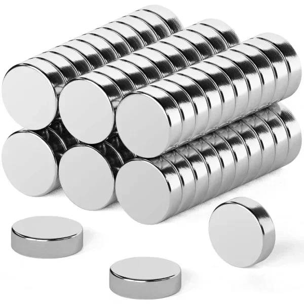 20 Sterke Runde Magneter - Neodymium Magneter 10x3mm Sølv