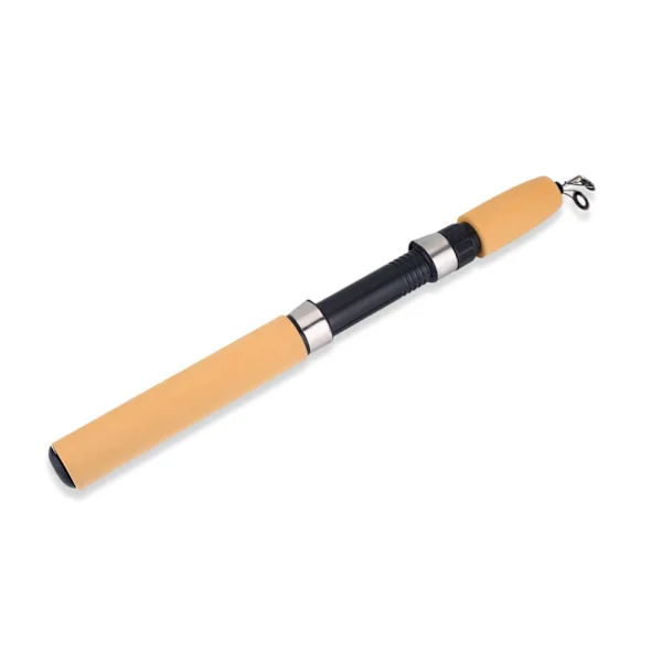 Isfiske Stang Vinter Uttrekkbar Glassfiber Mini Stang Utstyr