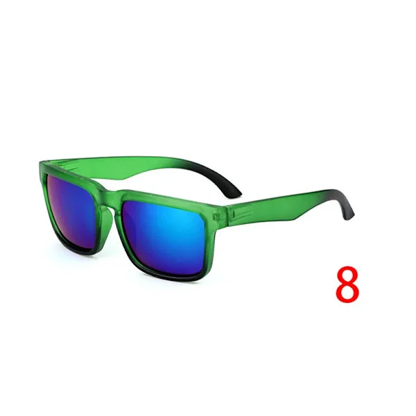 Vintage KEN BLOCK Solbriller Mænd Spioneret Mærke Designer Reflekterende Spejl Solbriller Mandlige Kvinder Retro Firkantet Kørebriller uv