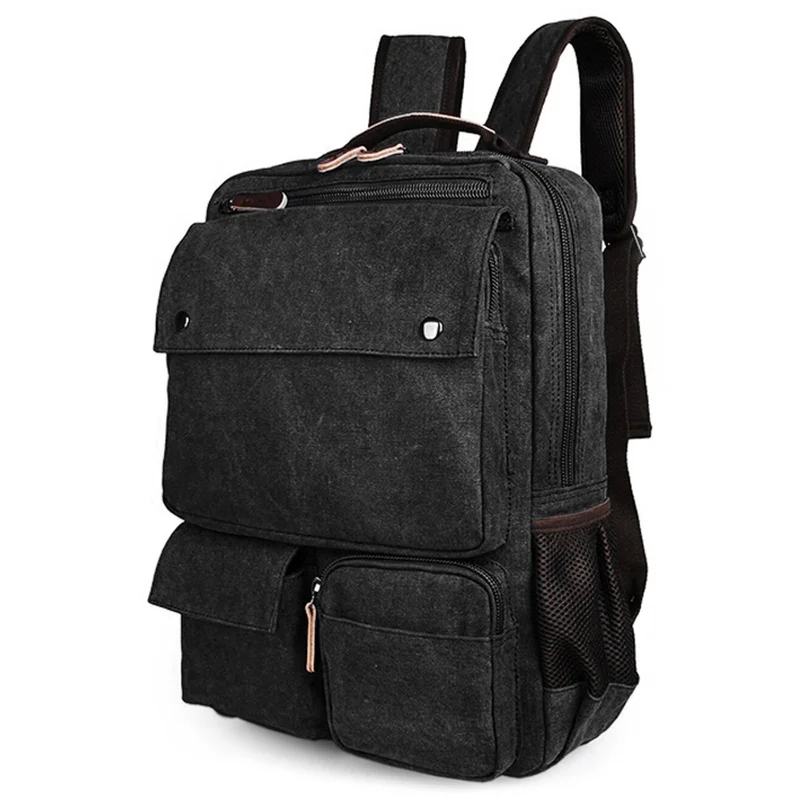 Mochila compacta gris para hombres - Mochilas
