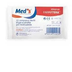 Meds Garza Compressa Idrofila 10x10cm 25 Pezzi