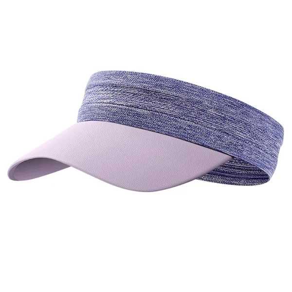 Dames Sommer Sport Solskærm Golf Tennis Baseball Tom Cap Udendørs Hat Lilla