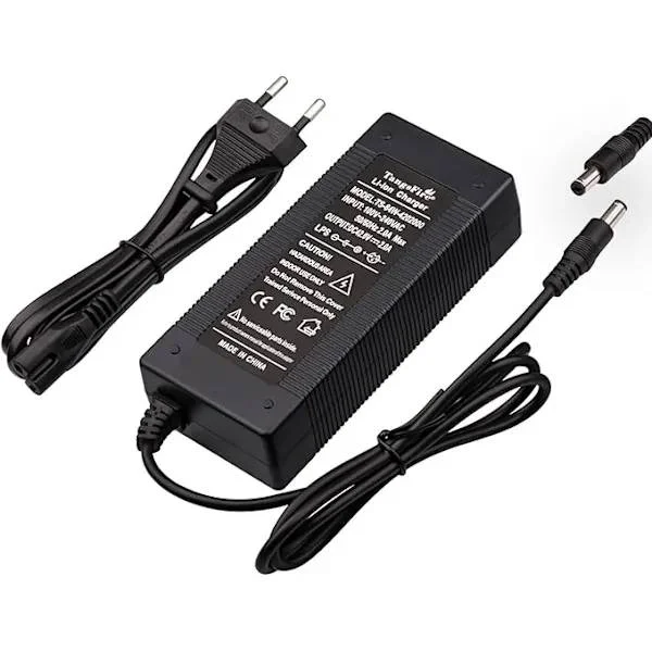 Elektrisk skoterladdare 42V elektrisk laddare vuxenskoter 36Volt 2A batteri för skoterbatteri elcykel 36v