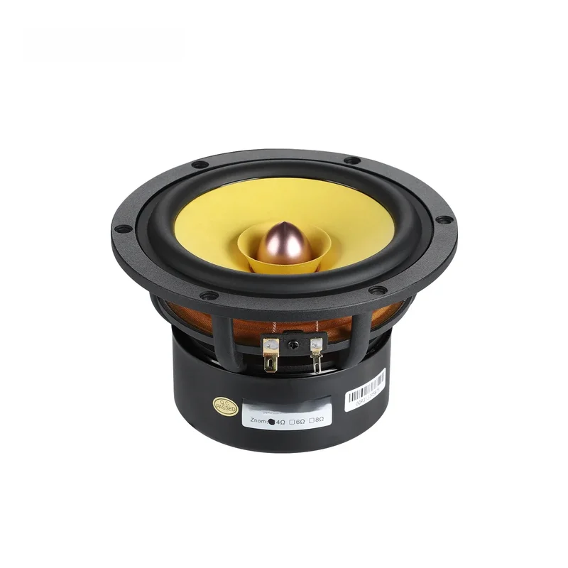 AliExpress - AIYIMA 1 Stück 5,25 Zoll Breitband-Lautsprecher 4 8 Ohm 50W Aluminium-Konus Bullet-Lautsprecher Regal-HiFi-Heimkino-Lautsprecher