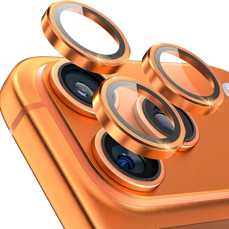 AliExpress - Film d'anneau de protection de caméra en alliage d'aluminium, pour IPhone 17 Air 17 Pro Max 17 Plus, housse de protection d'objectif de 