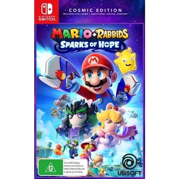 Spel Switch - NINTENDO - Mario + Galna Kaniner: Sparks of Hope - Cosmic Edition - Äventyr - Ny i förpackning