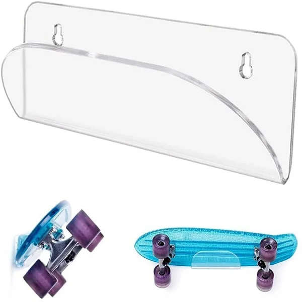 Skateboard veggmontert displaystativ Skateboard henger veggmontert dekk klart