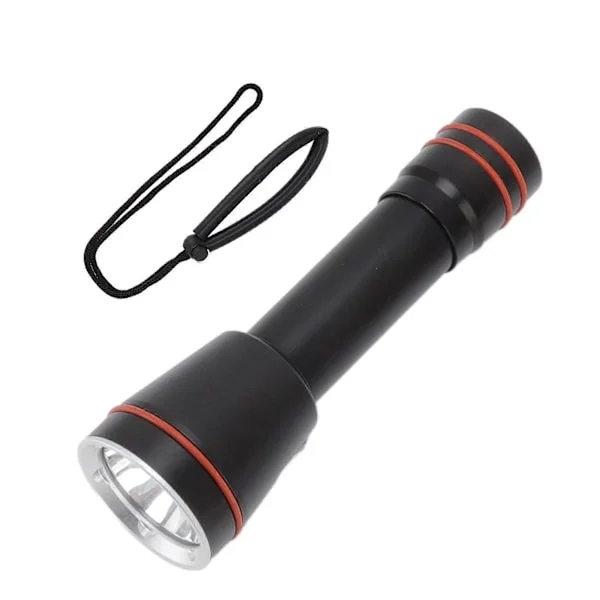 5000 Lumens Professionel Undervandslygte Dykning Fyldlys IPX8 Vandtæt Fiskelygte